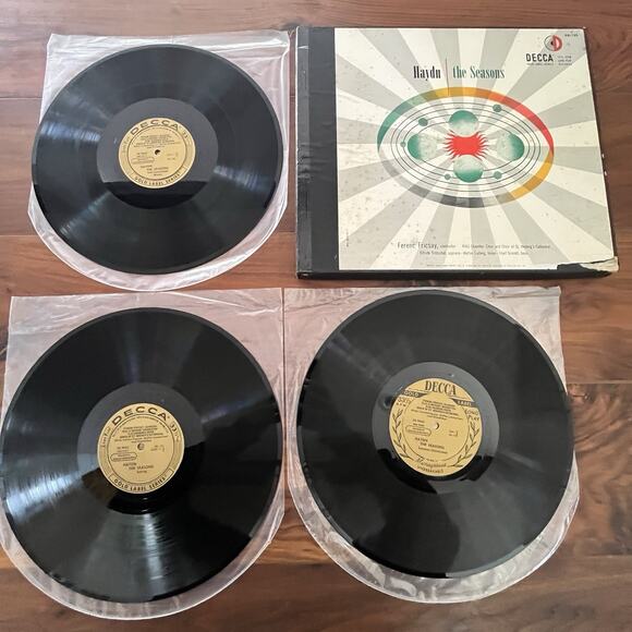 Haydn The Seasons 3xLP Box Set 1953 Decca DX-123 - Picture 3 of 16